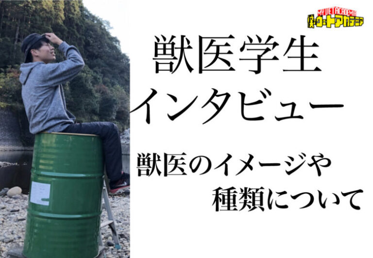【獣医学生インタビュー】獣医師は薄給？待遇が悪いと言われてもなぜなりたいの？